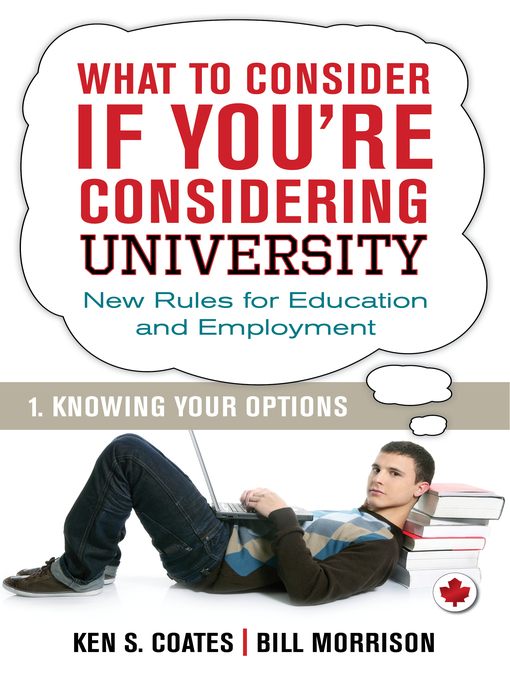 Title details for What to Consider if You're Considering University — Knowing Your Options by Bill Morrison - Available